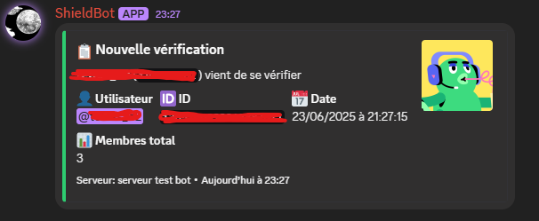 verif notif